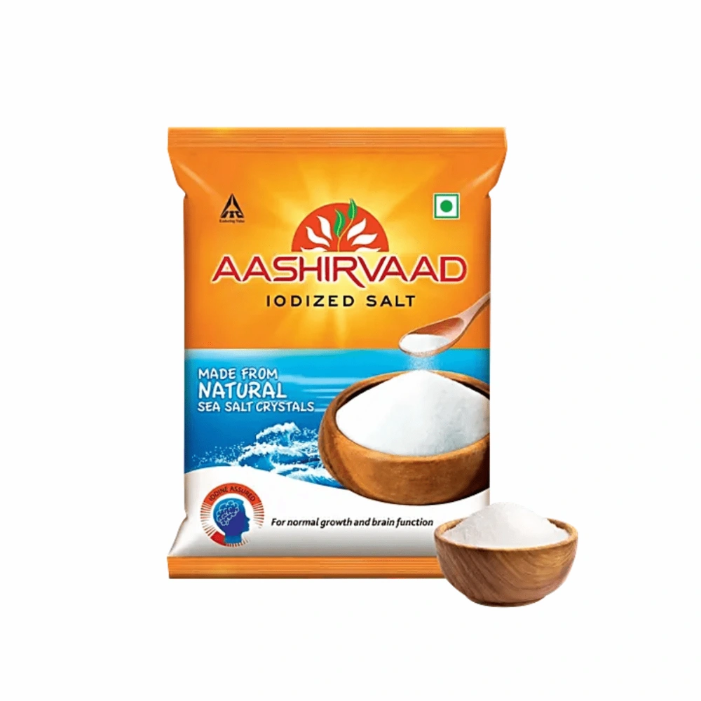 Aashirvaad Iodised Salt 1 kg